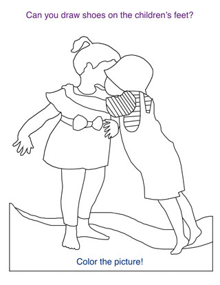 Coloring page from Rymes